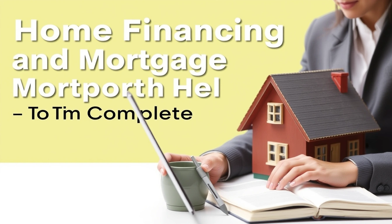 Home Financing and Mortgage Help — The Complete Guide Home Financing and Mortgage Help — The Complete Guide