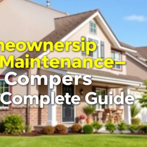 Homeownership and Maintenance — The Complete Guide