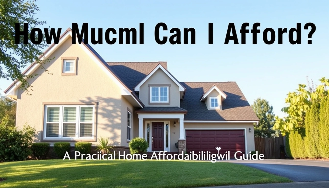 How Much House Can I Afford? A Practical Home Affordability Guide How Much House Can I Afford? A Practical Home Affordability Guide