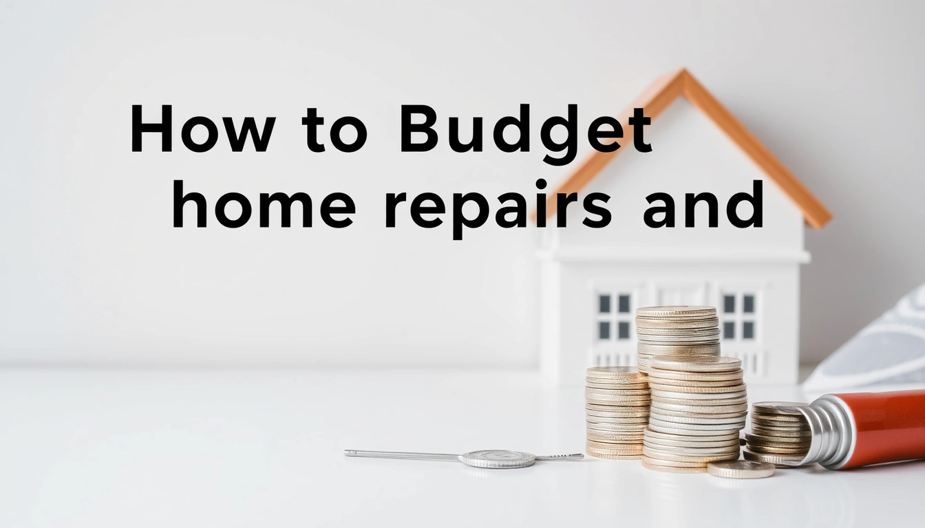How to Budget for Home Repairs and Unexpected Maintenance Costs How to Budget for Home Repairs and Unexpected Maintenance Costs