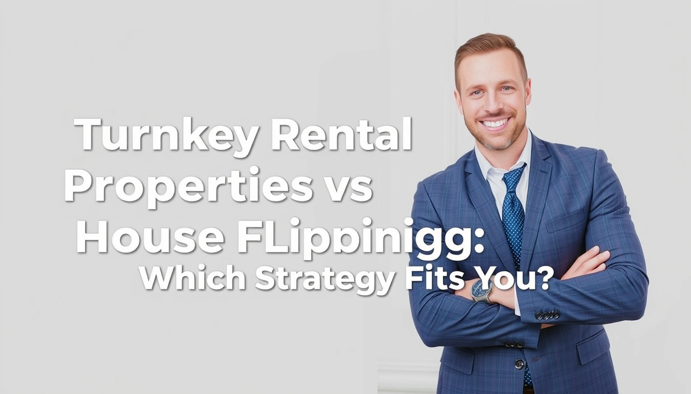 Turnkey Rental Properties vs House Flipping: Which Strategy Fits You? Turnkey Rental Properties vs House Flipping: Which Strategy Fits You?
