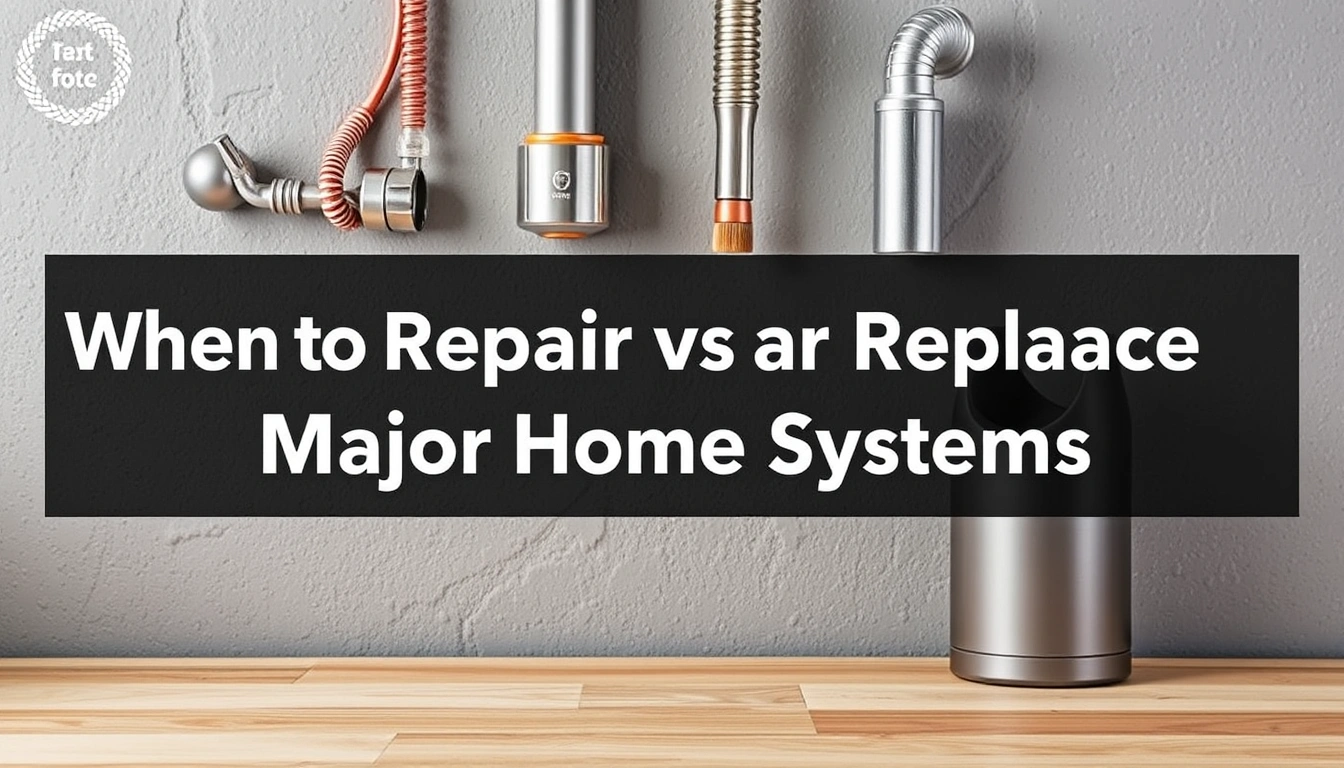 When to Repair vs Replace Major Home Systems When to Repair vs Replace Major Home Systems
